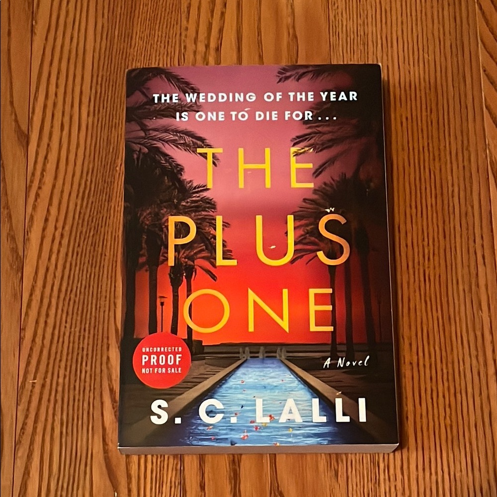 2/$15 ARC, The Plus One Novel by S.C. Lalli